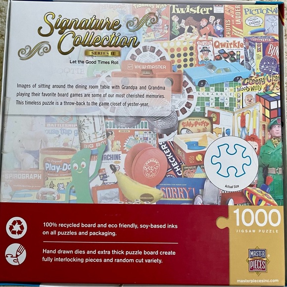 Master Pieces 1000 piece  “let the good times roll” puzzle! - Picture 2 of 3